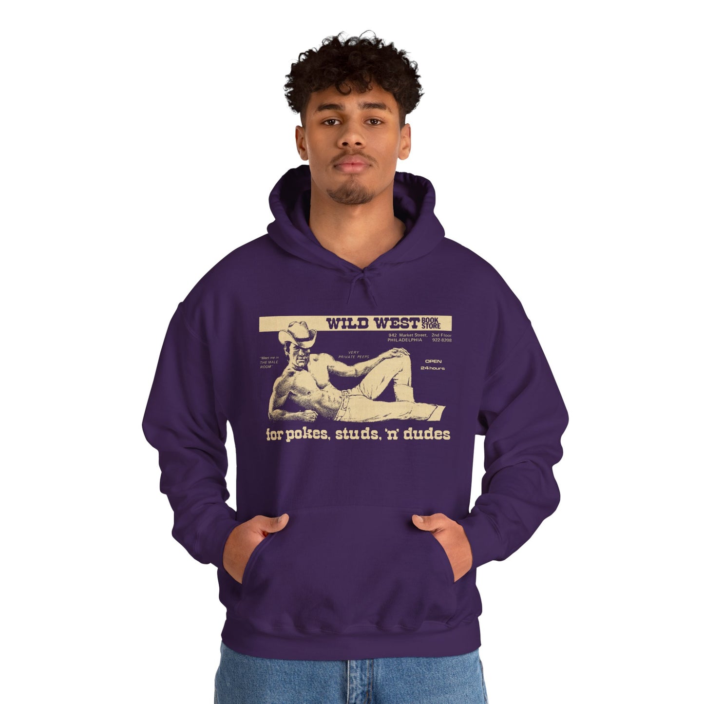 Wild West Hoodie (Philadelphia Gay Bookstore and Adult Shop/Peep Shows/Glory Holes)
