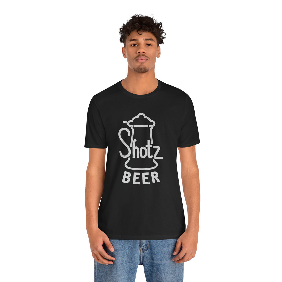 Shotz Beer (Logo with Vintage Print Effect/Laverne & Shirley)
