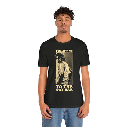 Follow Me to the Gay Bar (Custom Vintage Style Print)