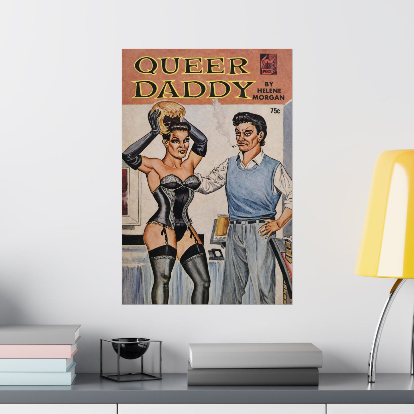 Queer Daddy (1965 Gay Pulp Novel Art Poster)