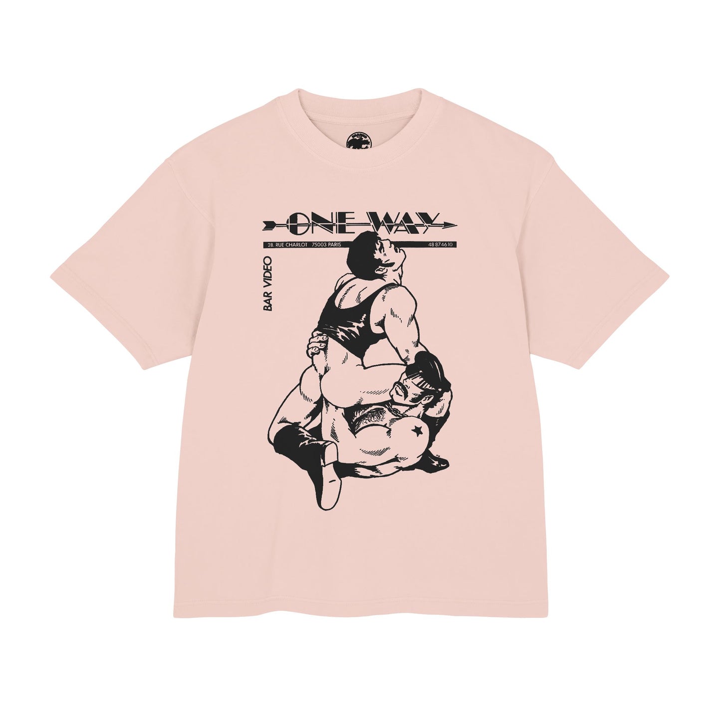 One Way Paris (Special Edition Boxy Heavy Tee/260 GSM/100% Combed Cotton)