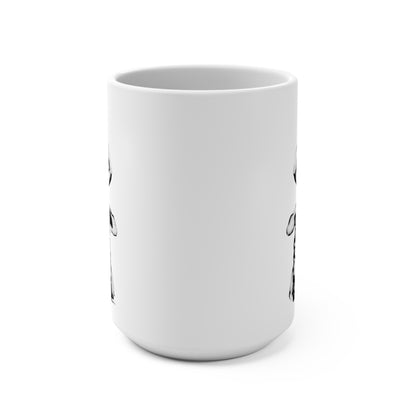 Save Water Coffee Mug (1977 Zach Illustration for Drummer Magazine/15 oz. White Ceramic)