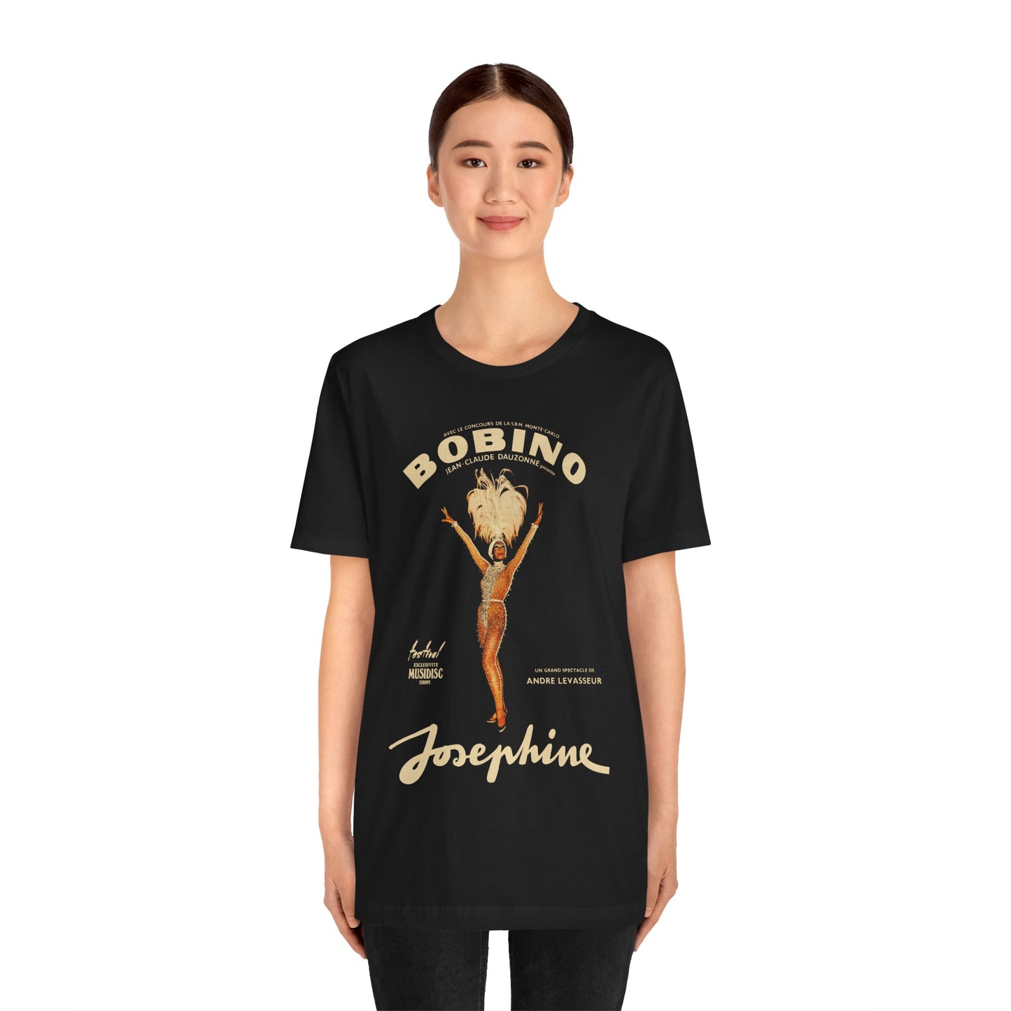 Josephine Baker (French Concert Promo Image/Josephine Baker Shirt)