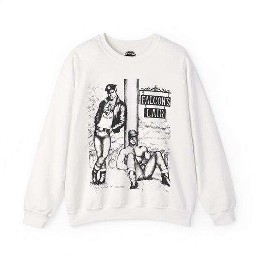 Falcon's Lair Sweatshirt (Hollywood Leather Bar 60's to 80's)