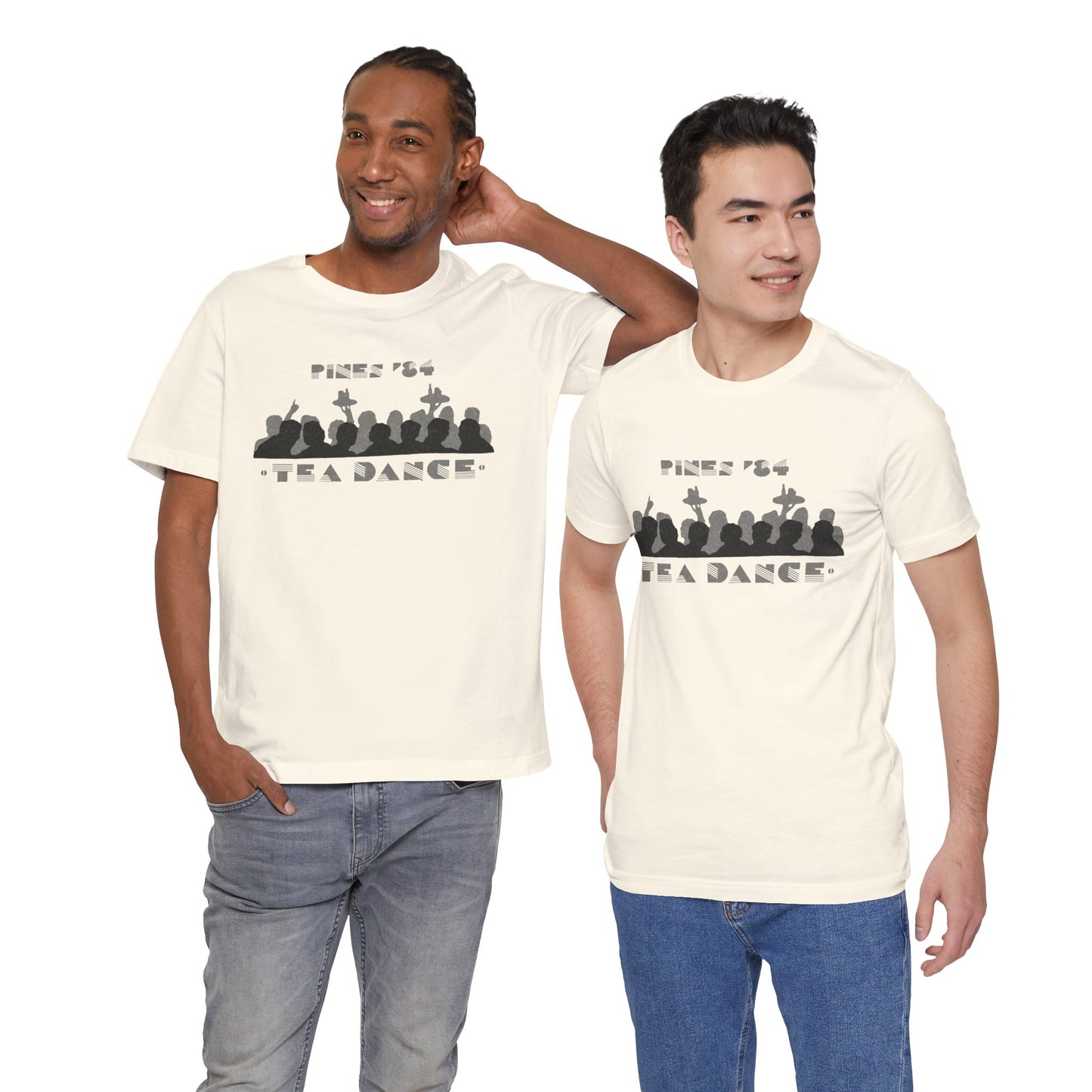 Fire Island Pines (Replica 1984 Tea Dance Shirt/Fire Island New York Shirt)