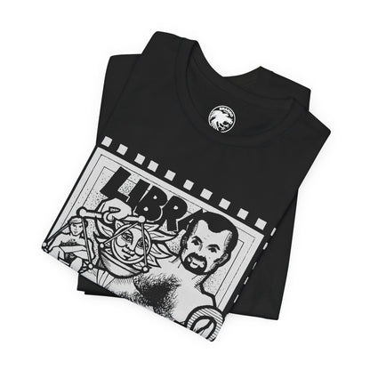 Libra (Replica 1977 Febe's Leather Bar Promo Tee/Gay Astrology)