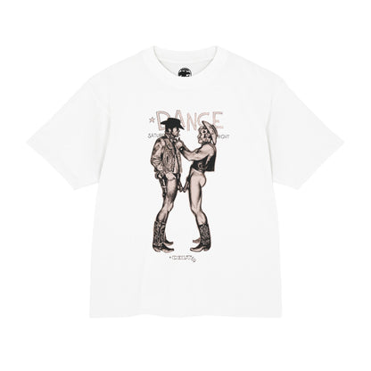 Longhorns - Dance Jim French Cowboys (Special Edition Boxy Heavy Tee/260 GSM/100% Combed Cotton)
