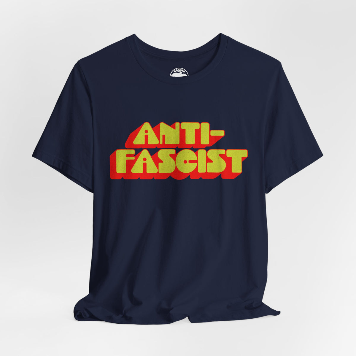 Anti-Fascist (70's Font with Vintage Print Effect)