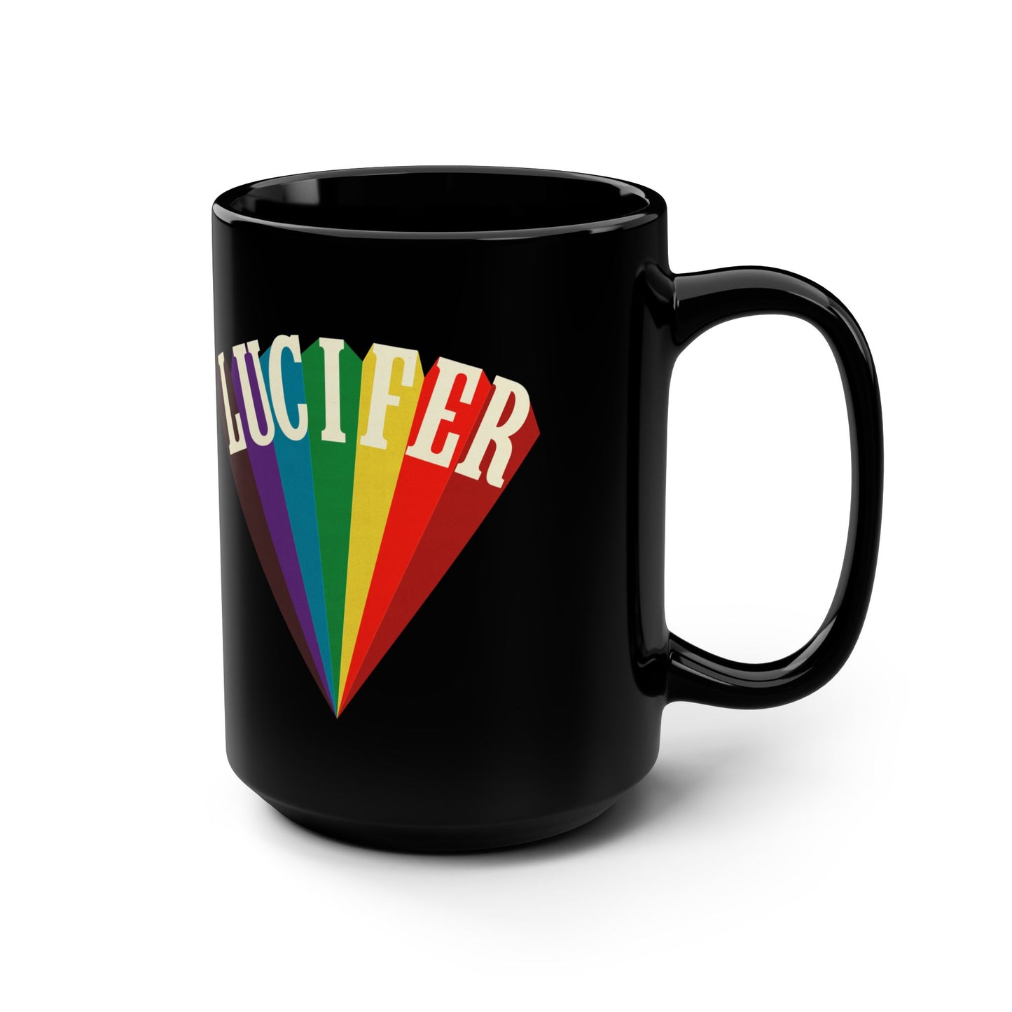 Lucifer Rising Mug (15 oz. Black Mug/Kenneth Anger)