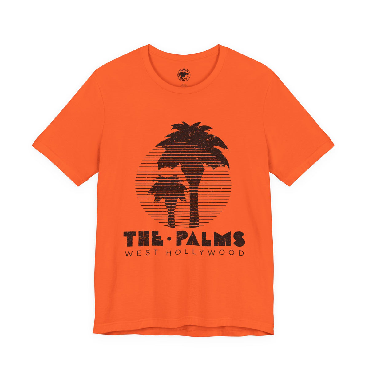 The Palms (West Hollywood Lesbian Bar/1967-2013/Graphic with Vintage Print Effect)