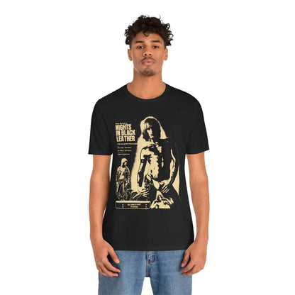 Nights in Black Leather (1973 Gay Adult Film/Gay Leather Shirt)