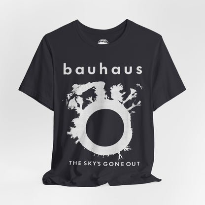 Bauhaus (The Sky's Gone Out Album Artwork with Vintage Print Effect/Bauhaus Shirt)