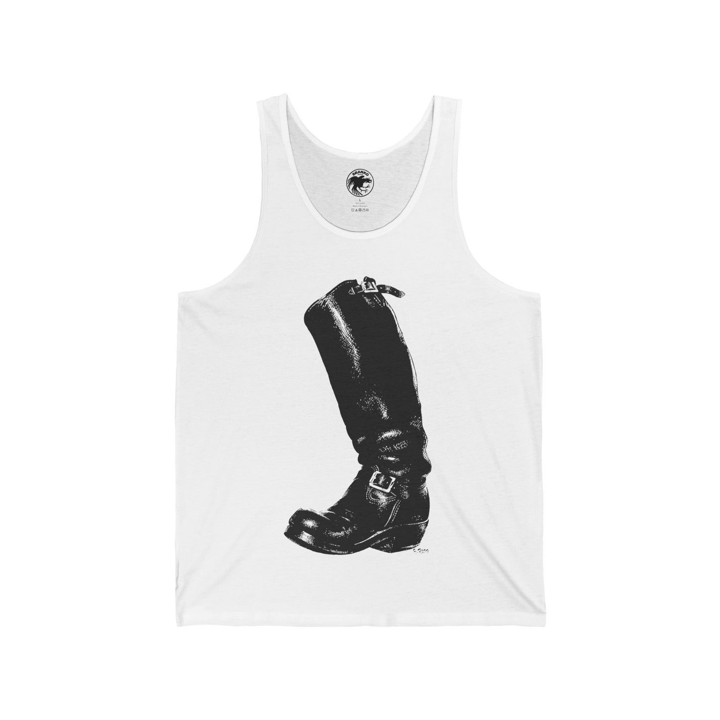Boot by Bruce Rapp Tank (1986 Leather Boot/Leatherman Boot)