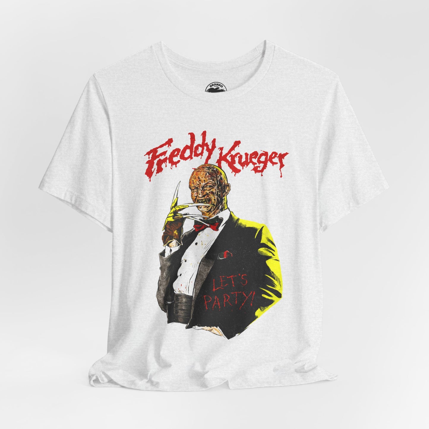 Freddy Krueger (Replica “Let’s Party” Tee/1980s/Nightmare on Elm Street)