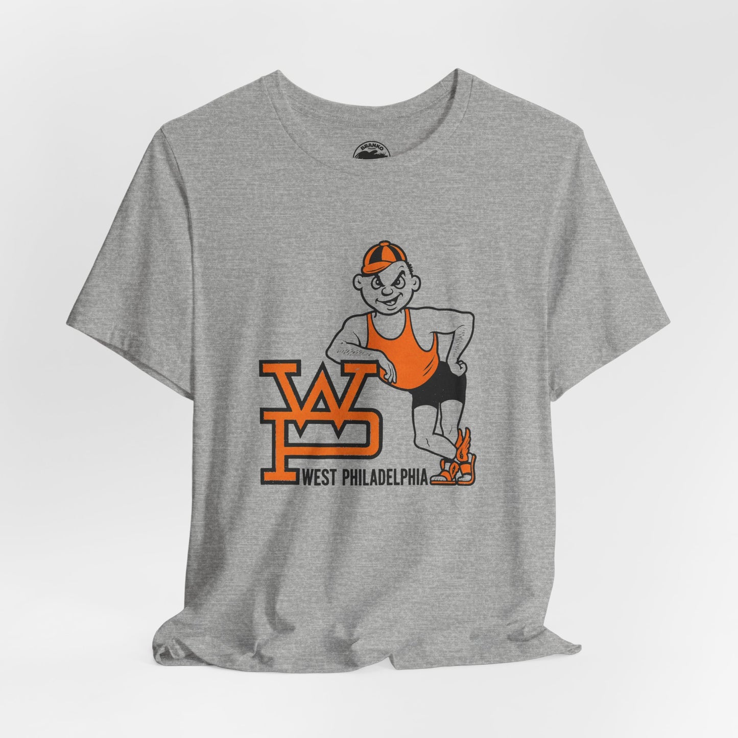 West Philadelphia High School Speedboy (Vintage 50's Mascot/Vintage Philadelphia)