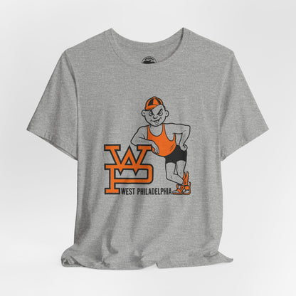 West Philadelphia High School Speedboy (Vintage 50's Mascot/Vintage Philadelphia)