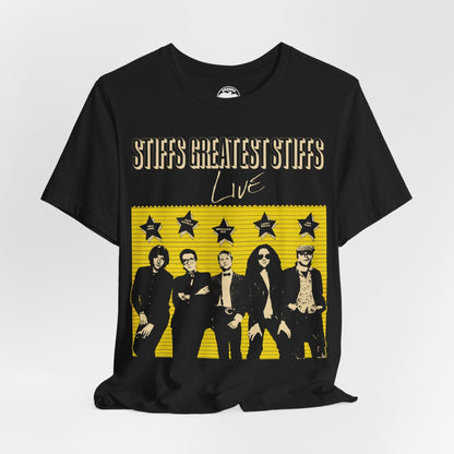 Greatest Stiffs (Replica Tour Tee/1977 Stiff's Greatest Stiffs/Nick Lowe/Elvis Costello, Wreckless Eric, Ian Dury)