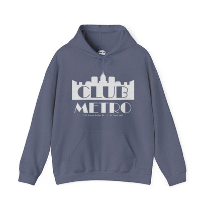 Club Metro Hoodie (St. Paul Gay Club/90's to 2010's/Twin Cities Gay Club)
