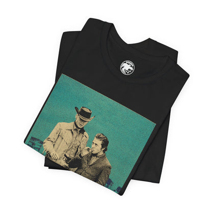 Midnight Cowboy (Graphic with Vintage Print Effect/Joe Buck and Ratso Rizzo/Midnight Cowboy Shirt)