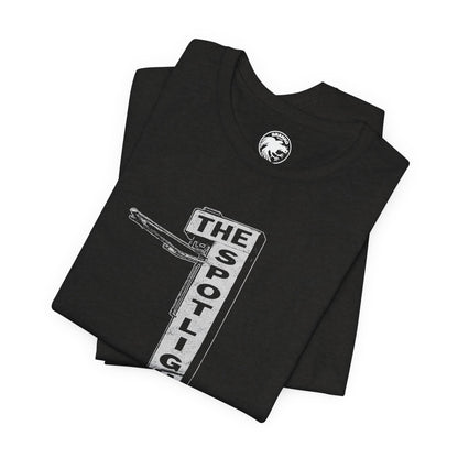 Spotlight (Historic Los Angeles Gay Bar/1963-2011/Exterior Sign Illustration with Vintage Print Effect)