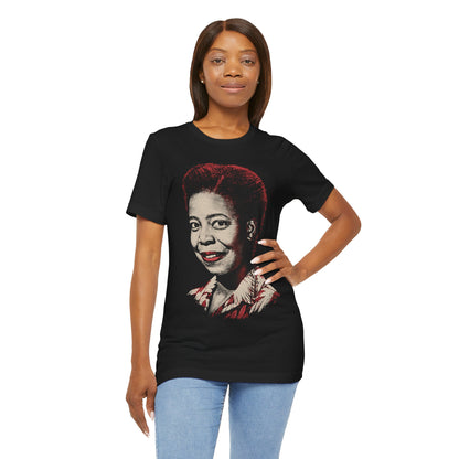Butterfly McQueen (Portrait with Vintage Print Effect)