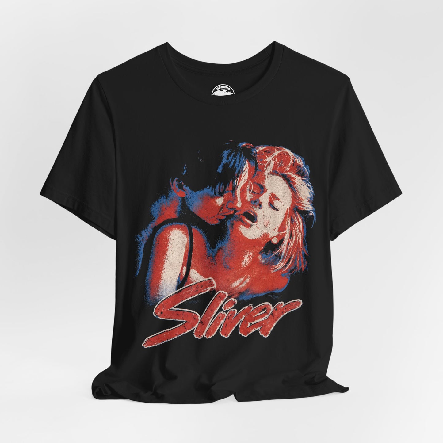 Sliver (Rock Tee Style Graphic with Vintage Effect/Sharon Stone/William Baldwin)