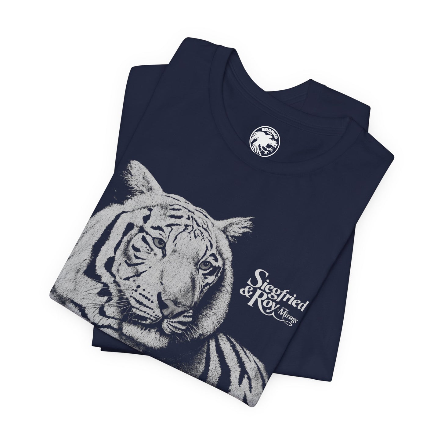 Siegfried & Roy (Replica Souvenir Tee/The Mirage, Las Vegas/1989–2003)