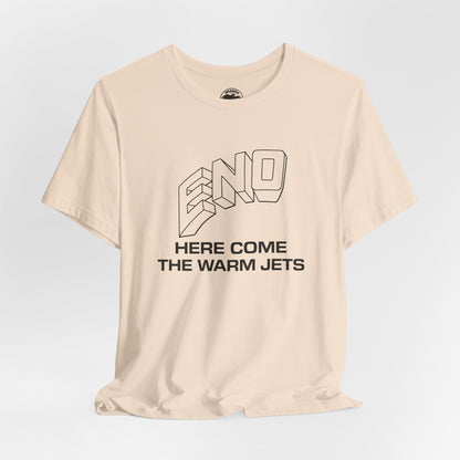 Brian Eno (Replica Early 70's Here Come the Warm Jets Promo Shirt/Eno Warm Jets)