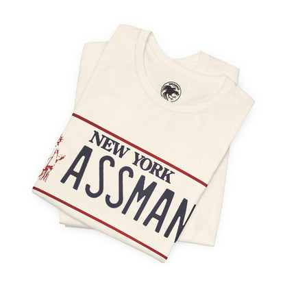 Assman (Seinfeld Kramer ASSMAN Vanity Plate/The Fusilli Jerry/Season 6 Episode 21/90's)