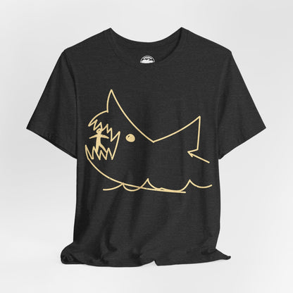 Jaws Shark on Chalkboard (Jaws Shark/Jaws Shirt)