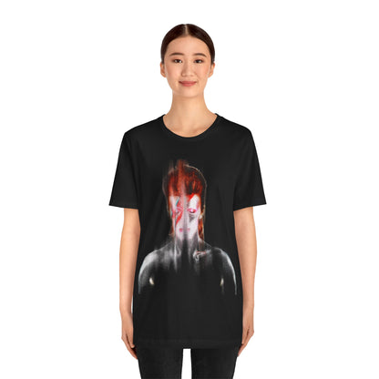 David Bowie (Aladdin Sane Imaage with Dust Effect/Ziggy stardust shirt/David Bowie Shirt)