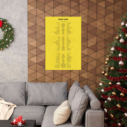 Hanky Code Poster (Branko Brand Gay Hanky Code Poster)