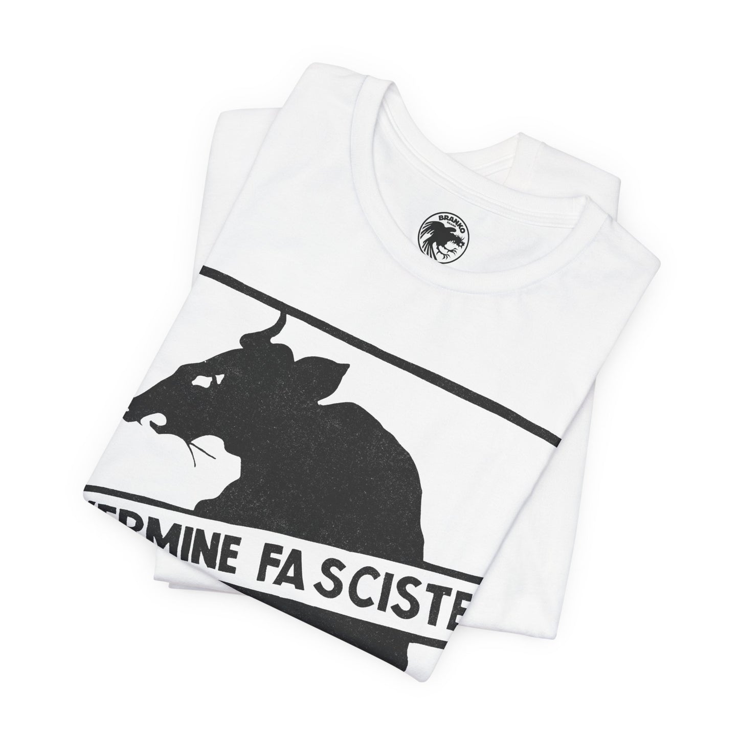 Vermine Fasciste (Late 60's Atelier Populaire Poster Graphic/Anti-Fascist)