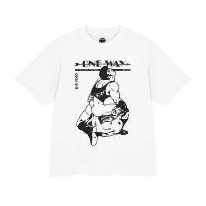 One Way Paris (Special Edition Boxy Heavy Tee/260 GSM/100% Combed Cotton)
