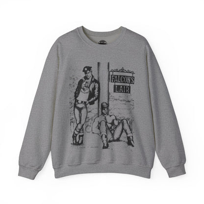 Falcon's Lair Sweatshirt (Hollywood Leather Bar 60's to 80's)