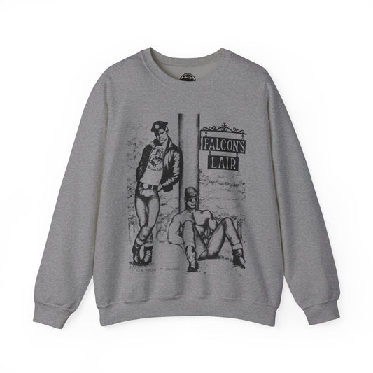 Falcon's Lair Sweatshirt (Hollywood Leather Bar 60's to 80's)