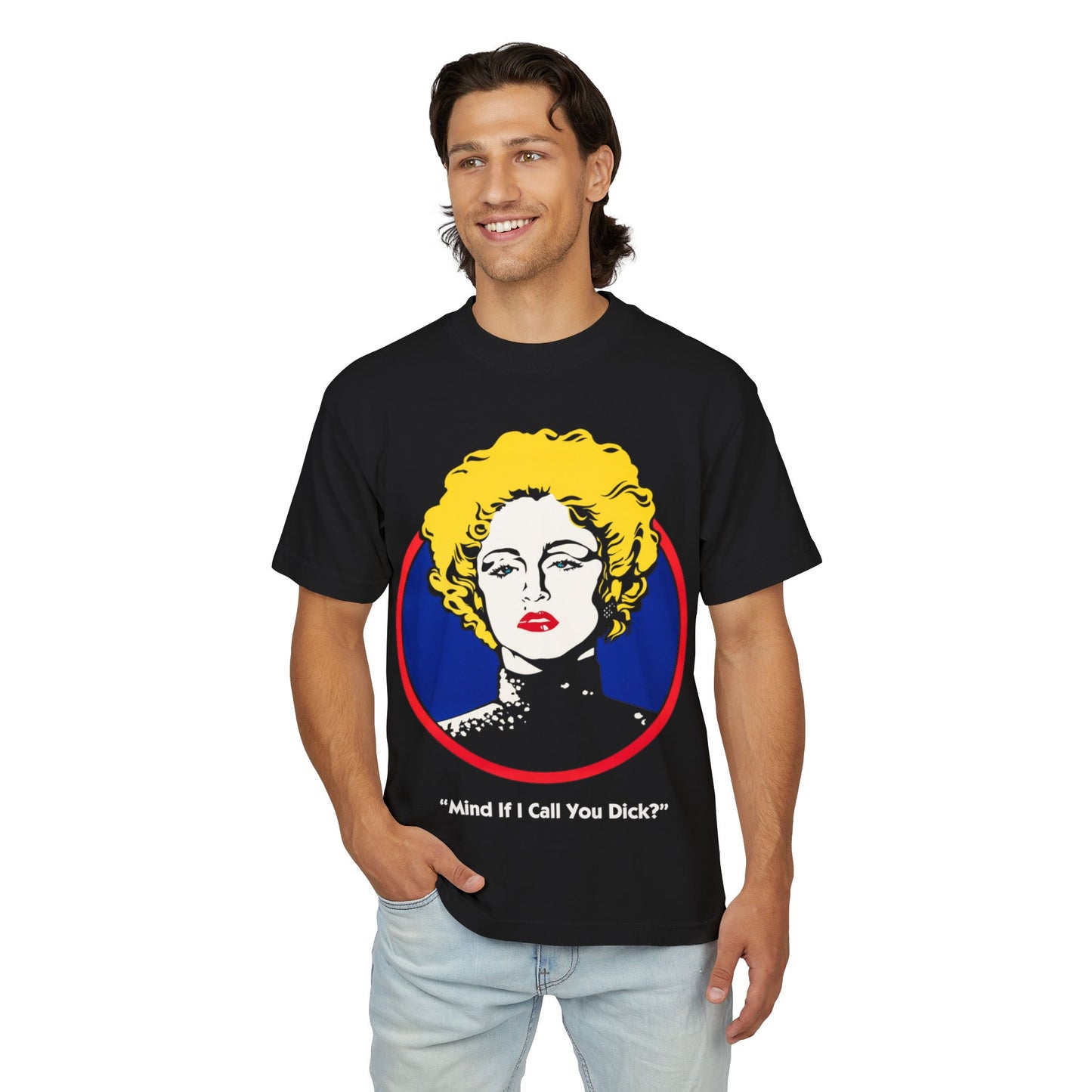 Madonna Dick Tracy (Special Edition Boxy Heavy Tee/260 GSM/100% Combed Cotton)