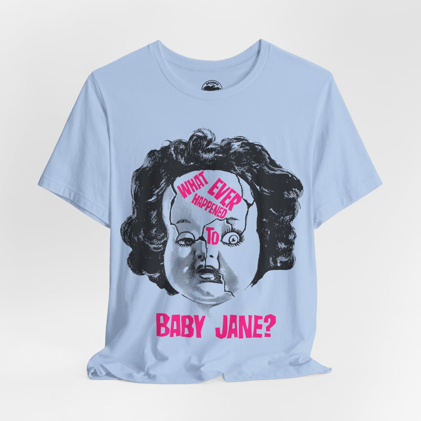 What Ever Happened to Baby Jane? (Cracked Doll Head Graphic/Bette Davis/Joan Crawford)