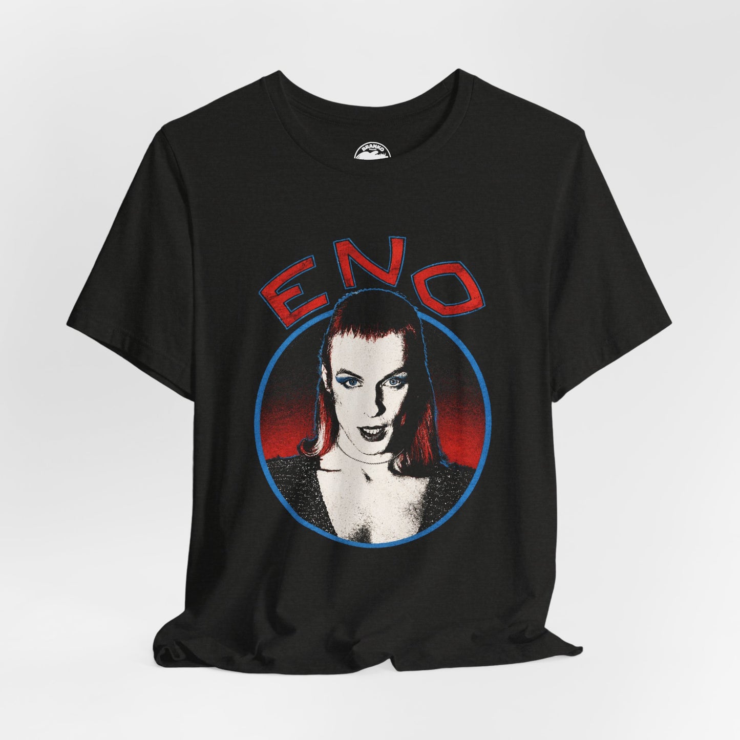 Eno (Early 70's Style Graphic Tee/Here Come the Warm Jets/Brian Eno shirt)