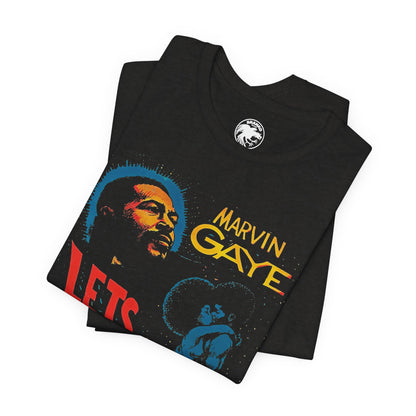 Marvin Gaye (Let's Get it On 70's Black Poster Graphic)