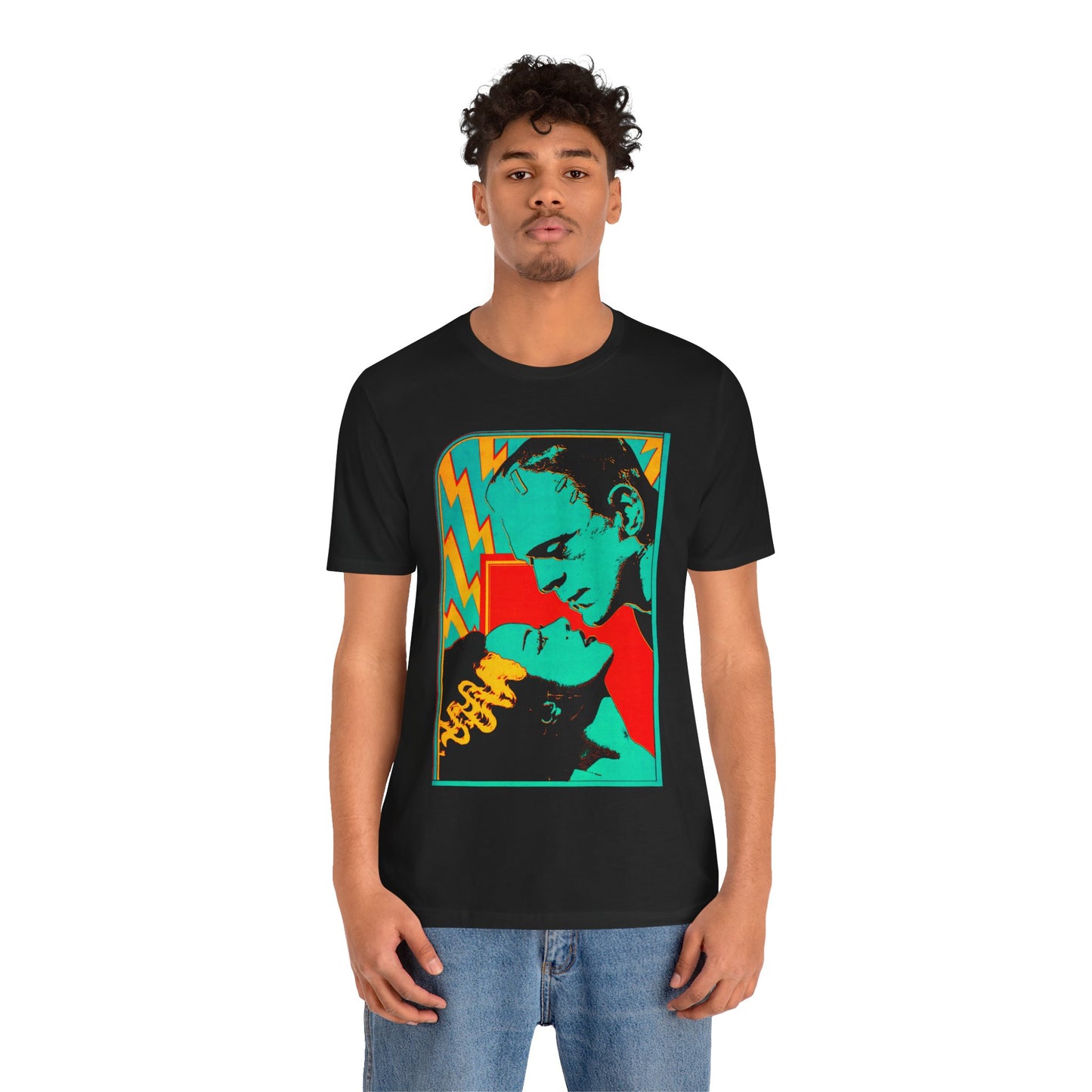 Bride of Frankenstein (Frankenstein's Monster and Bride/70's Black Light Poster/Frankenstein Shirt)