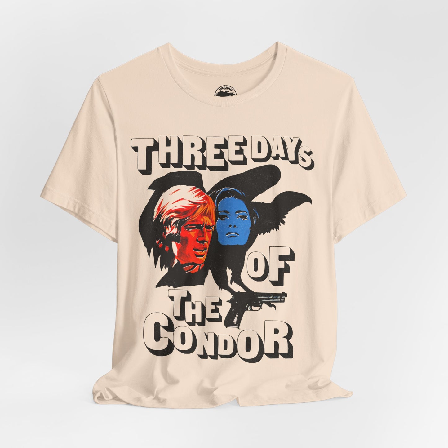 Three Days of the Condor (Oversized Graphic/3 Days of the Condor Shirt/Robert Redford/Faye Dunaway)