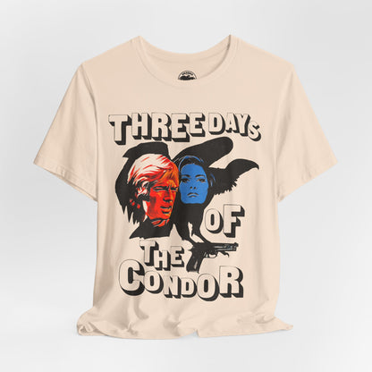 Three Days of the Condor (Oversized Graphic/3 Days of the Condor Shirt/Robert Redford/Faye Dunaway)