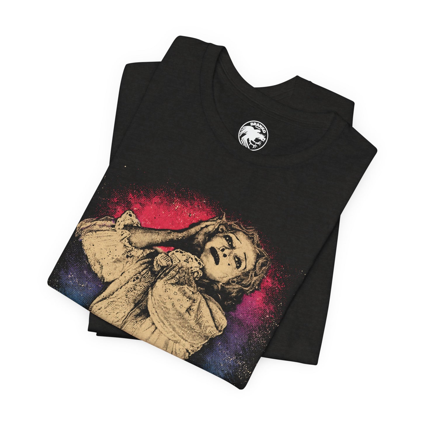 What Ever Happened to Baby Jane? (80's Style Graphic with Vintage Print Effect/Bette Davis as Baby Jane)