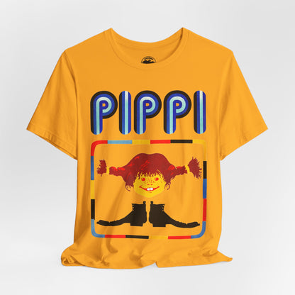 Pippi Longstocking (Graphic with Vintage Print Effect)