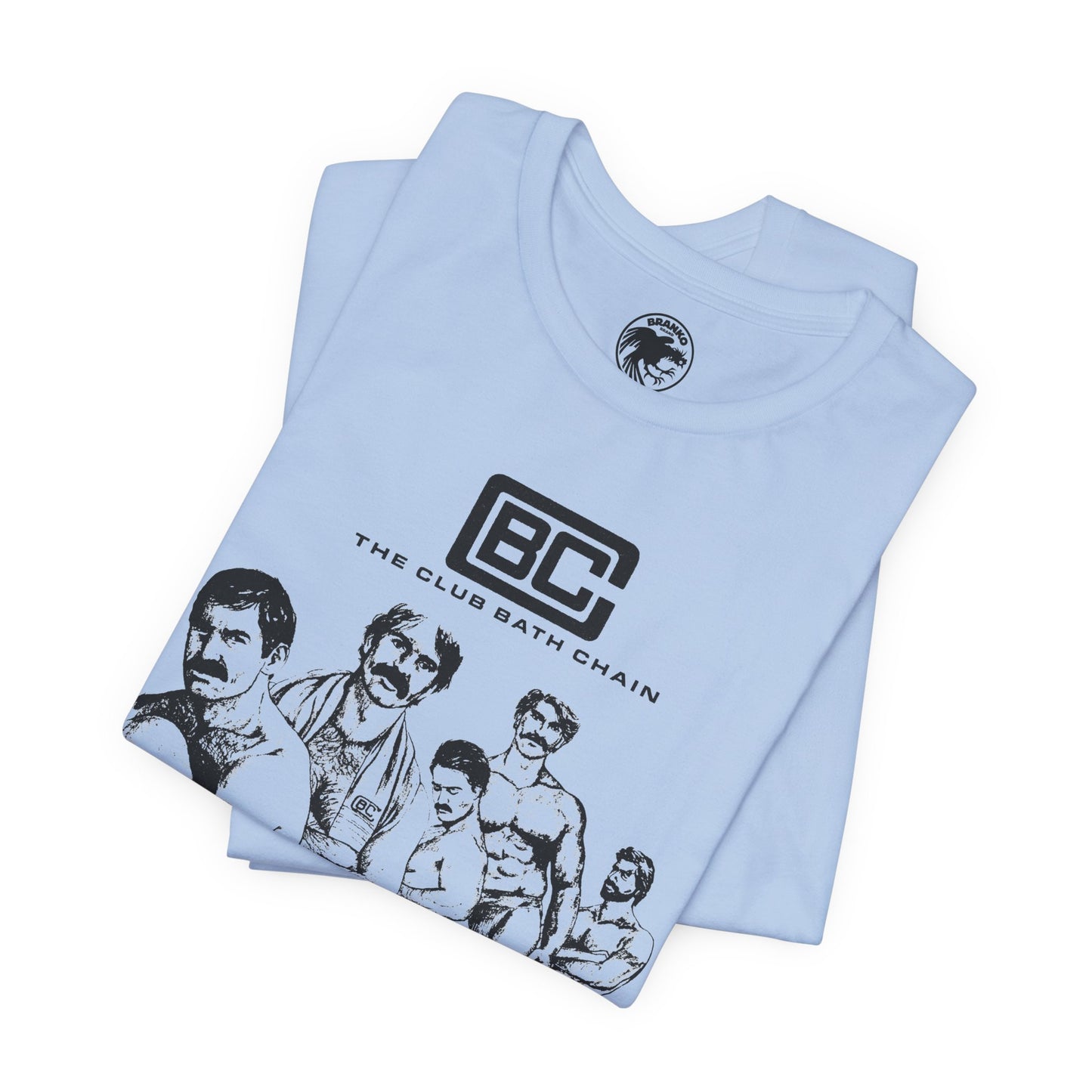 The Club Bath Chain (Replica 70's Souvenir T-Shirt/Gay Bathhouse Chain)