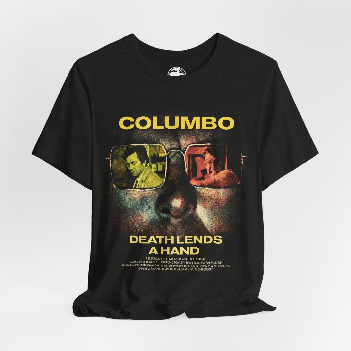 Columbo (Death Lends a Hand/Large Graphic with Vintage Print Effect/Robert Culp/Peter Falk)