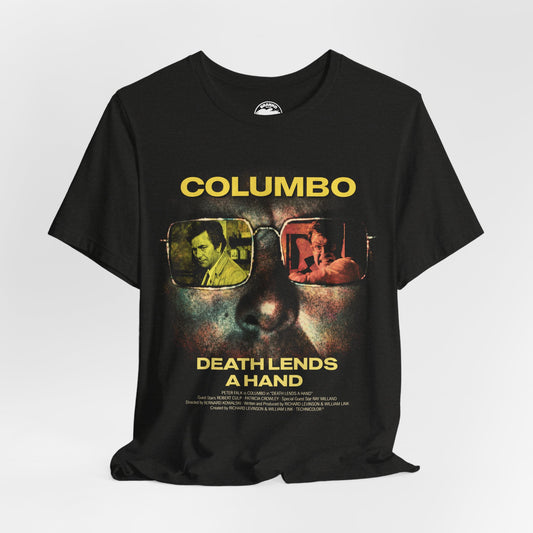 Columbo (Death Lends a Hand/Large Graphic with Vintage Print Effect/Robert Culp/Peter Falk)