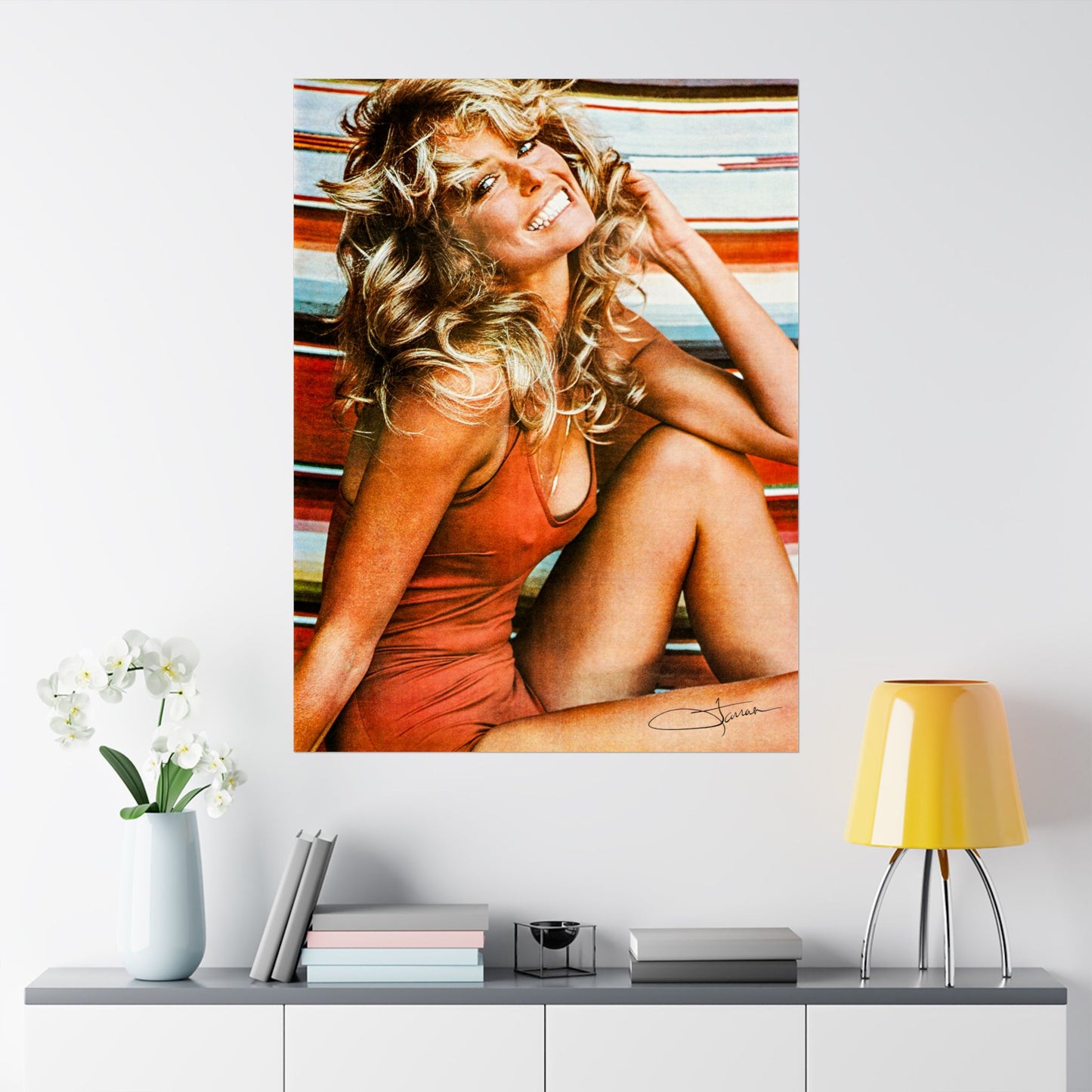Farrah Fawcett (Iconic Poster Reprint/1976)