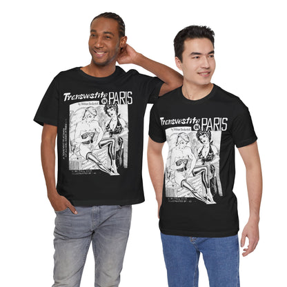 Transvestite in Paris (60's Gay Pulp Cover Artwork by Gene Bilbrew)